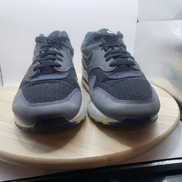 RARE🔥 Nike Air Max 1 Future Swoosh Pack Cloak Sz 12 CT1624-001 Men's Shoes - Picture 2 of 6